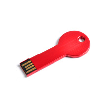 Unidad flash USB de forma clave promocional popular
